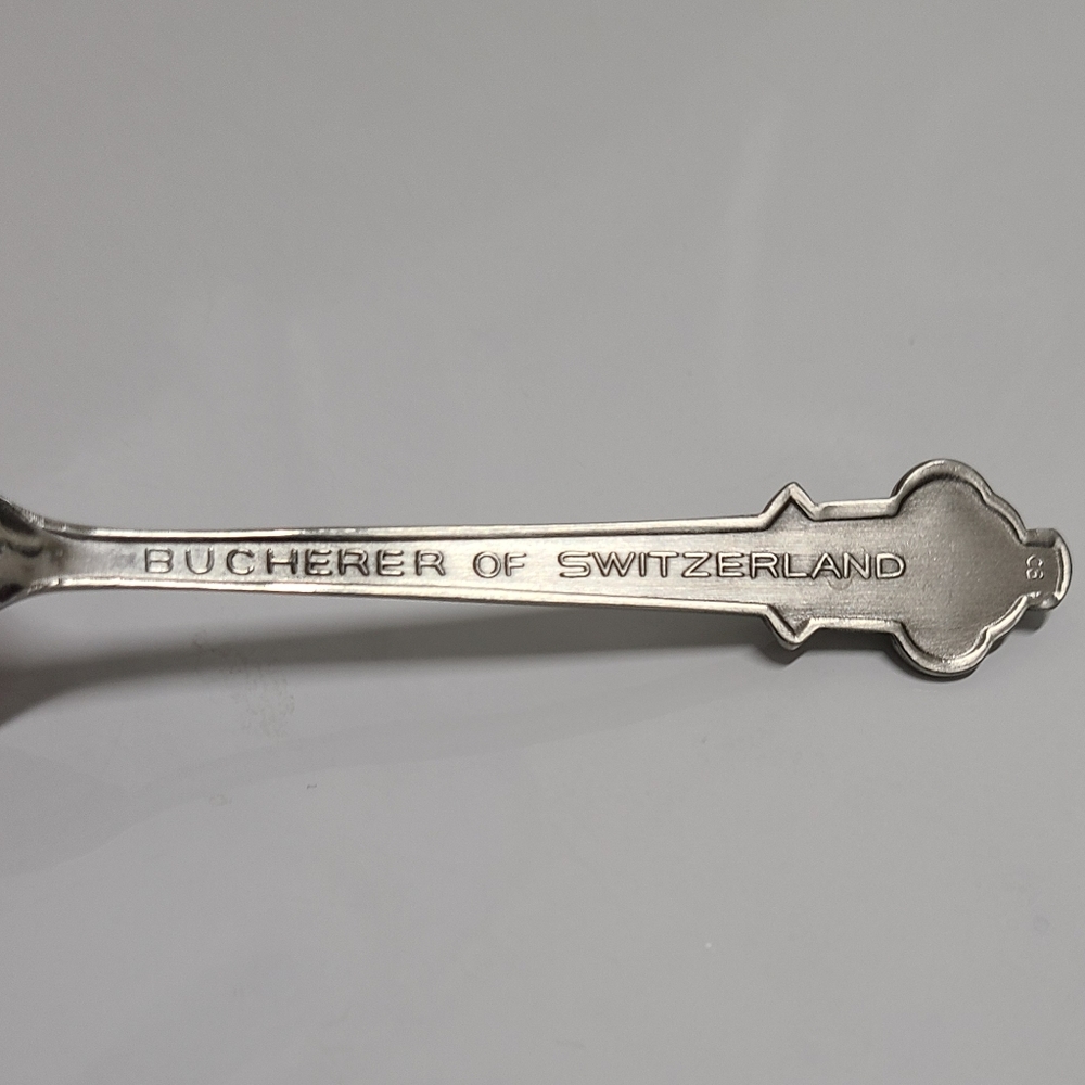 Rolex Bucherer Jewelers Vintage Lucerne, Switzerland SS Collectors Spoon - Picture 6 of 8